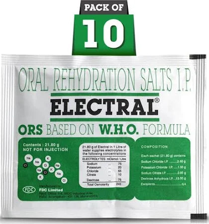 Electral ORS Powder Sachets (21.8g x 10)