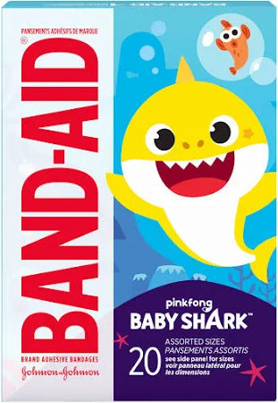 Band-Aid Adhesive Bandages (20 Strips)