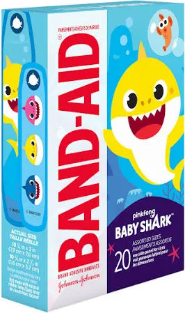 Band-Aid Adhesive Bandages (20 Strips)