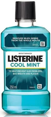 Listerine Cool Mint Mouthwash (250ml)