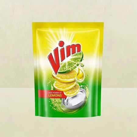 Vim Dishwash Liquid Lemon (500ml)