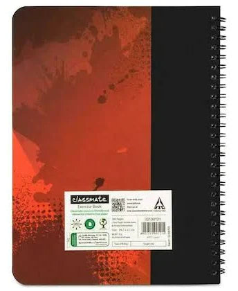 Classmate Spiral Notebook 180 Pages (Single Line)