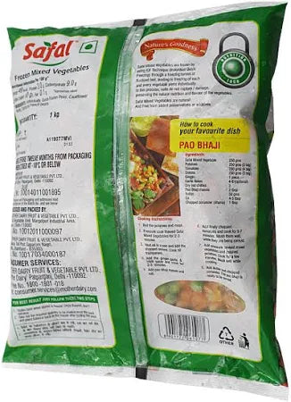 Safal Frozen Mixed Vegetables (1kg)